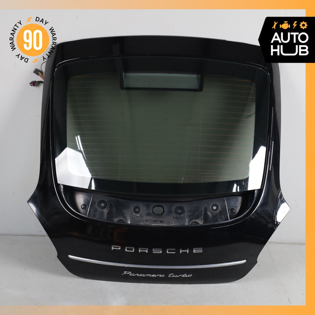 10-13 Porsche Panamera 970 Turbo Trunk Lid Liftgate Tailgate Hatch Shell OEM 87k - photo 2