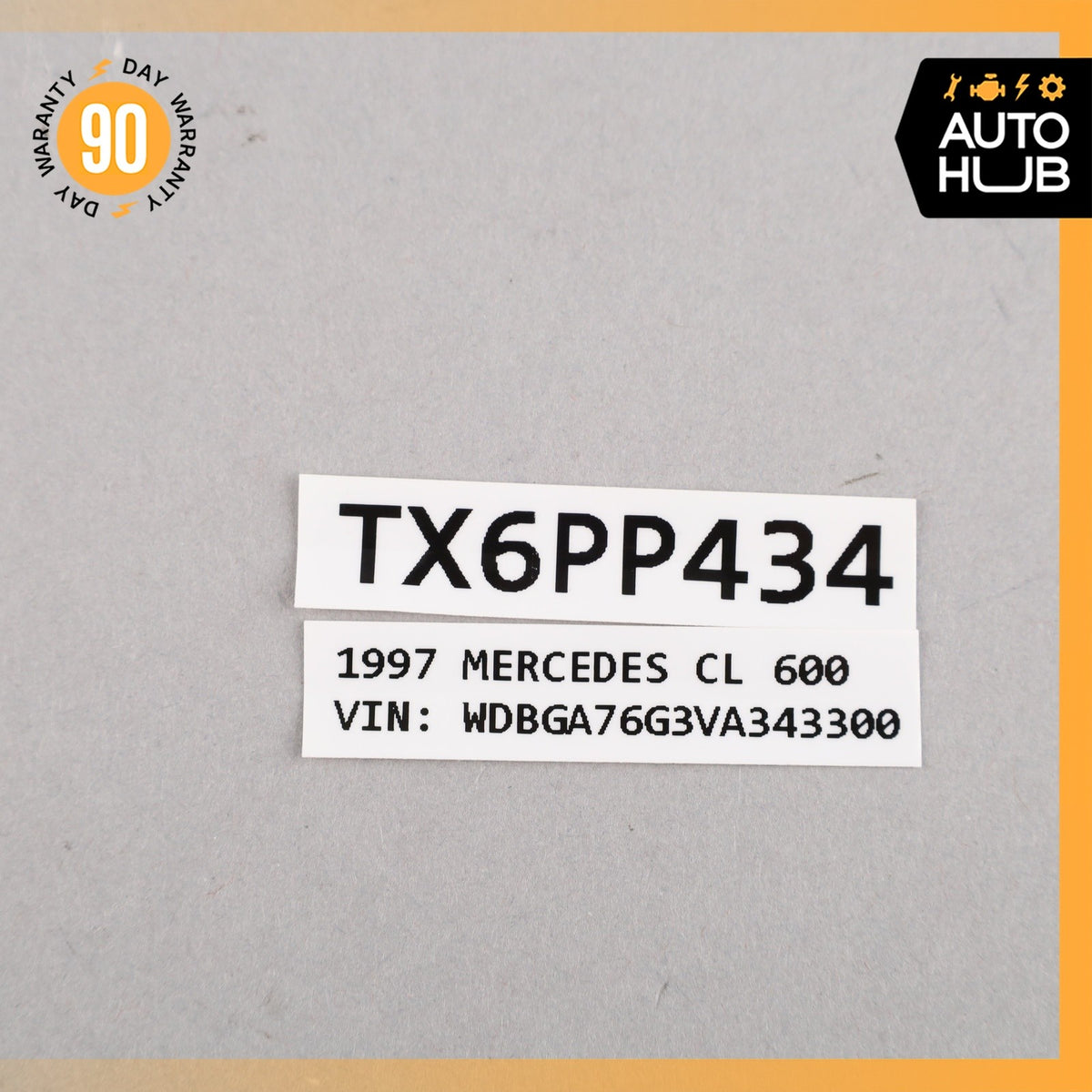 93-99 Mercedes W140 CL600 S500 Coupe Left Driver Side Door Panel Edge Trim OEM - photo 12
