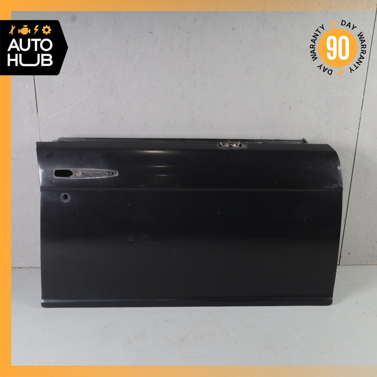 81-91 Bentley Eight / RR Silver Spirit Front Right Side Door Shell Black OEM 56k - photo 2