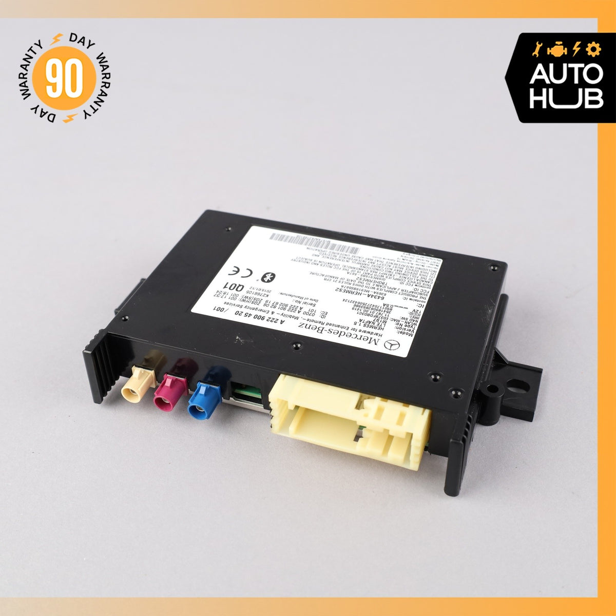 15-23 Mercedes W205 C63 C43 AMG Bluetooth Telematic Control Module OEM 43k - photo 2
