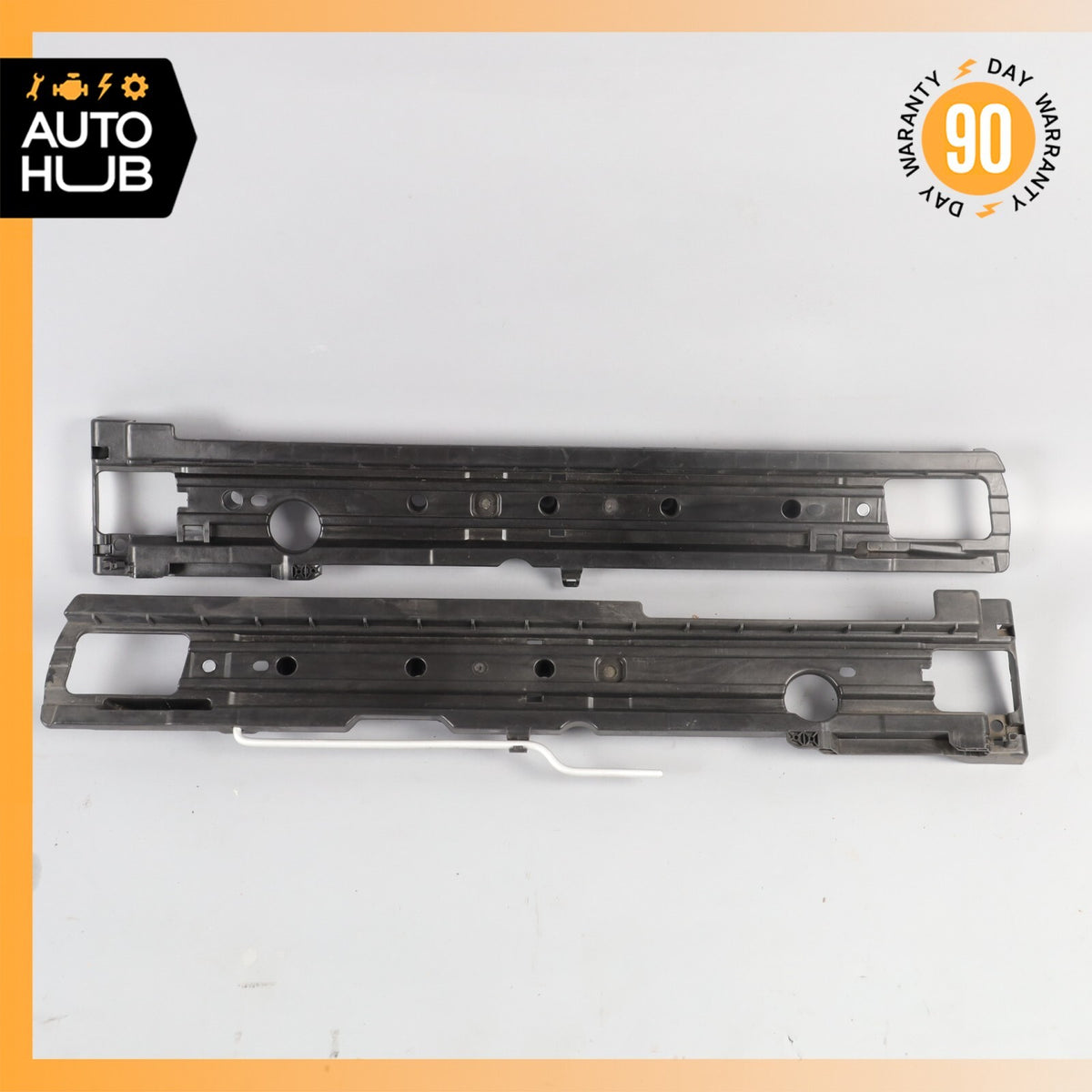 11-18 Porsche Cayenne 958 Turbo S Trunk Floor Rail Support Left & Right OEM - photo 2
