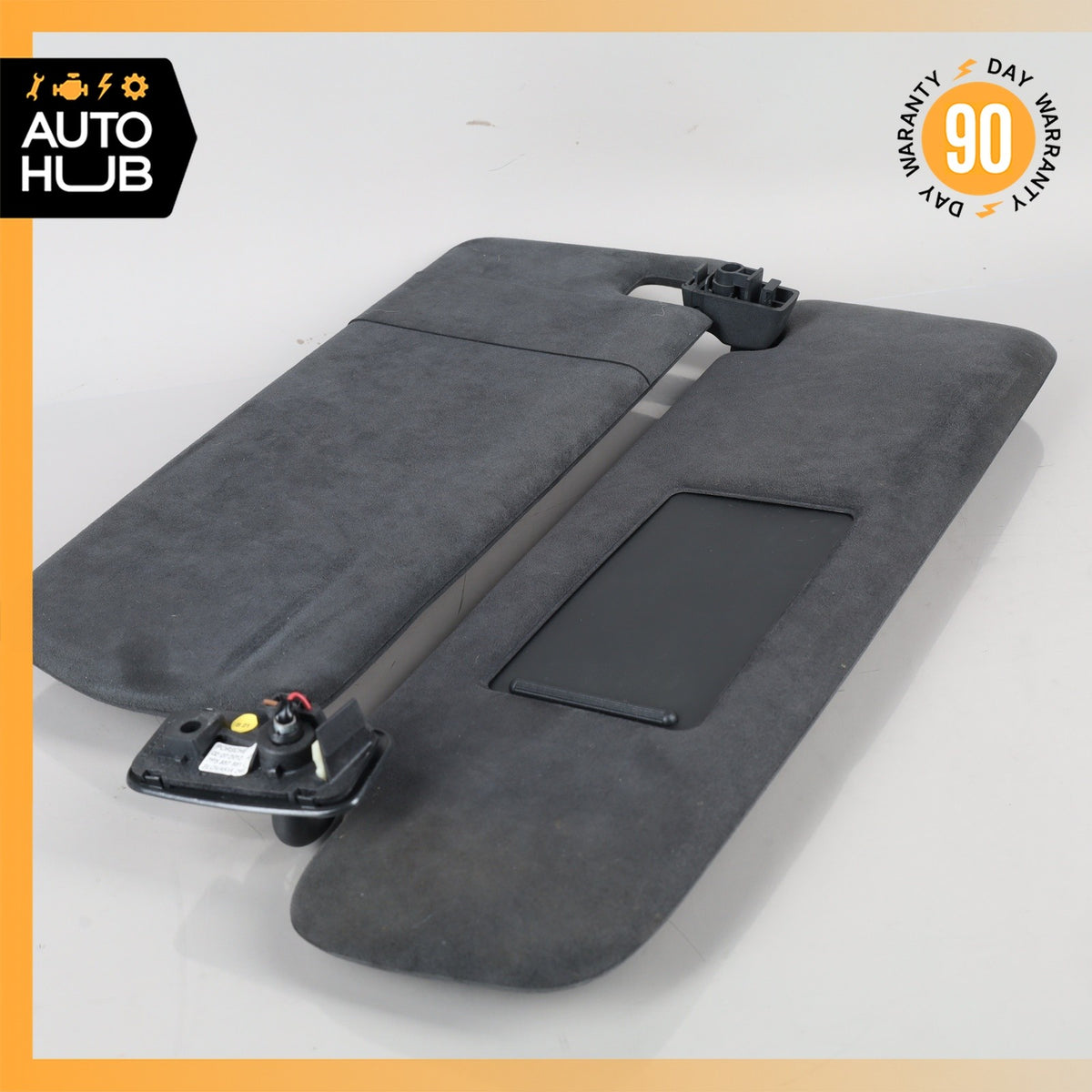 11-14 Porsche Cayenne 958 GTS Sun Visor Sunvisor Left Side Suede OEM - photo 5