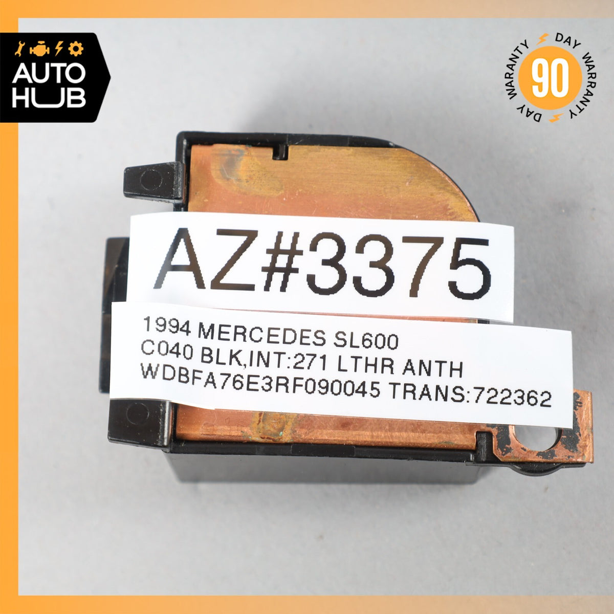 90-02 Mercedes R129 SL600 SL320 Right Side Seat Position Adjust Switch OEM - photo 7