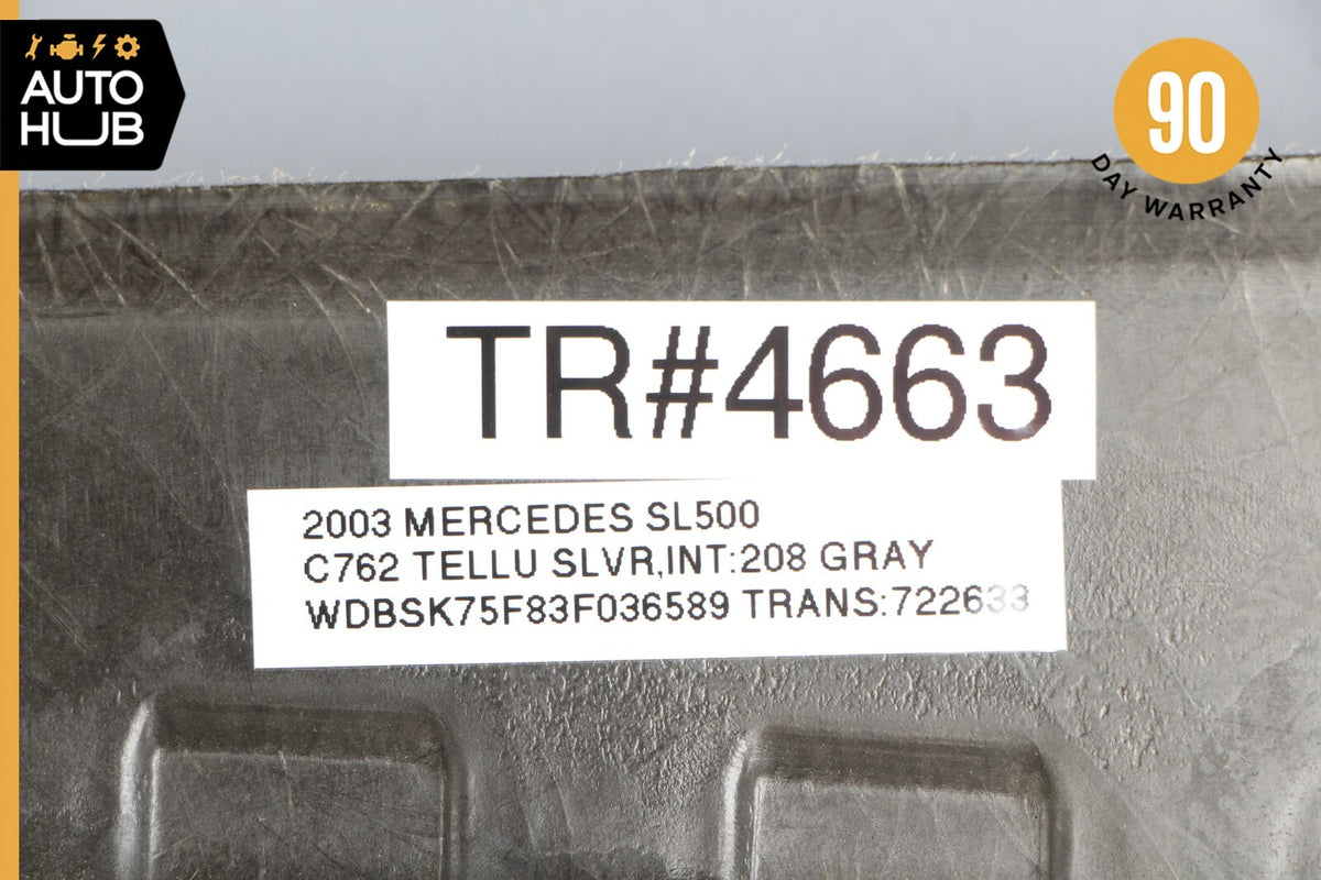 03-06 Mercedes R230 SL500 SL55 Front Right Side Interior Trim Panel A Pillar OEM - photo 12