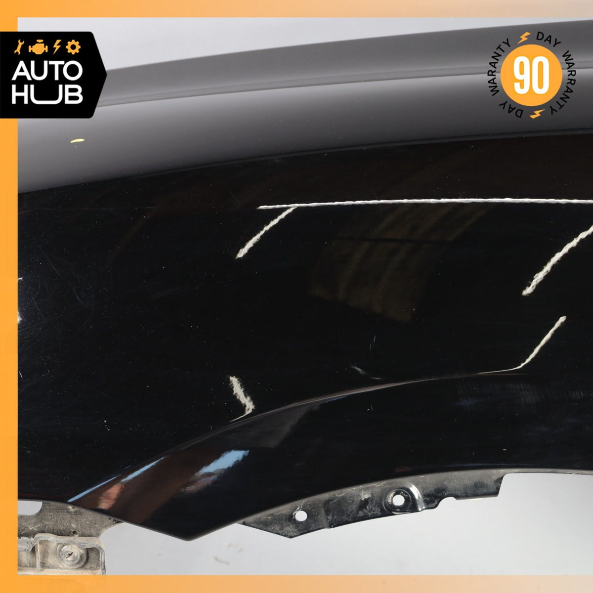 11-14 Porsche Cayenne 958 Hybrid S Left Driver Side Fender Assembly Black OEM - photo 5