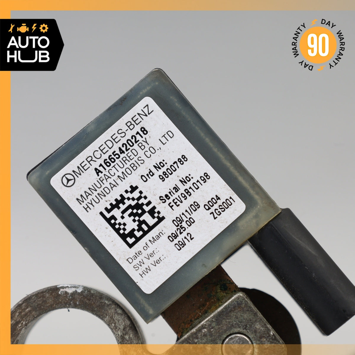 10-17 Mercedes W207 E550 E350 Negative Battery Ground Cable OEM - photo 5