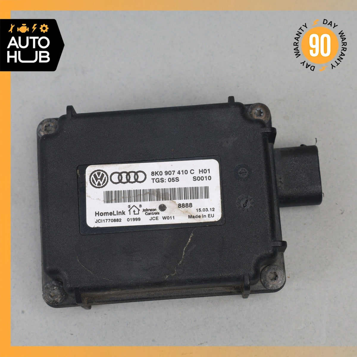Audi 8J TT Garage Door Opener Control Module 8K0907410C OEM - photo 2