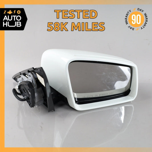 10-16 Mercedes W212 E350 E250 Right Passenger Side Rear View Door Mirror OEM 58k - photo 1