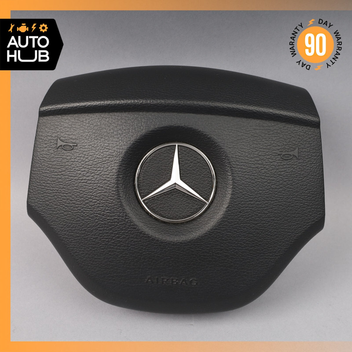 06-08 Mercedes W164 ML550 GL450 Driver Steering Wheel Airbag Air Bag Black OEM - photo 1