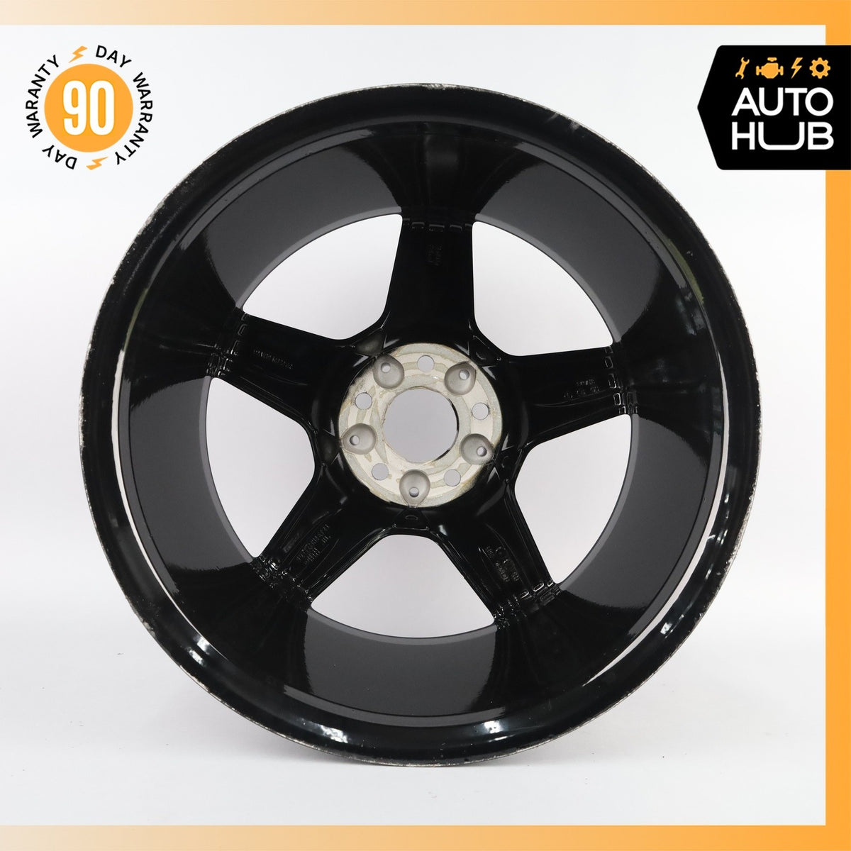 Mercedes W219 CLS550 CLS63 AMG 9.5 x 18 18" Rear Wheel Rim Black 2194011802 OEM - photo 9