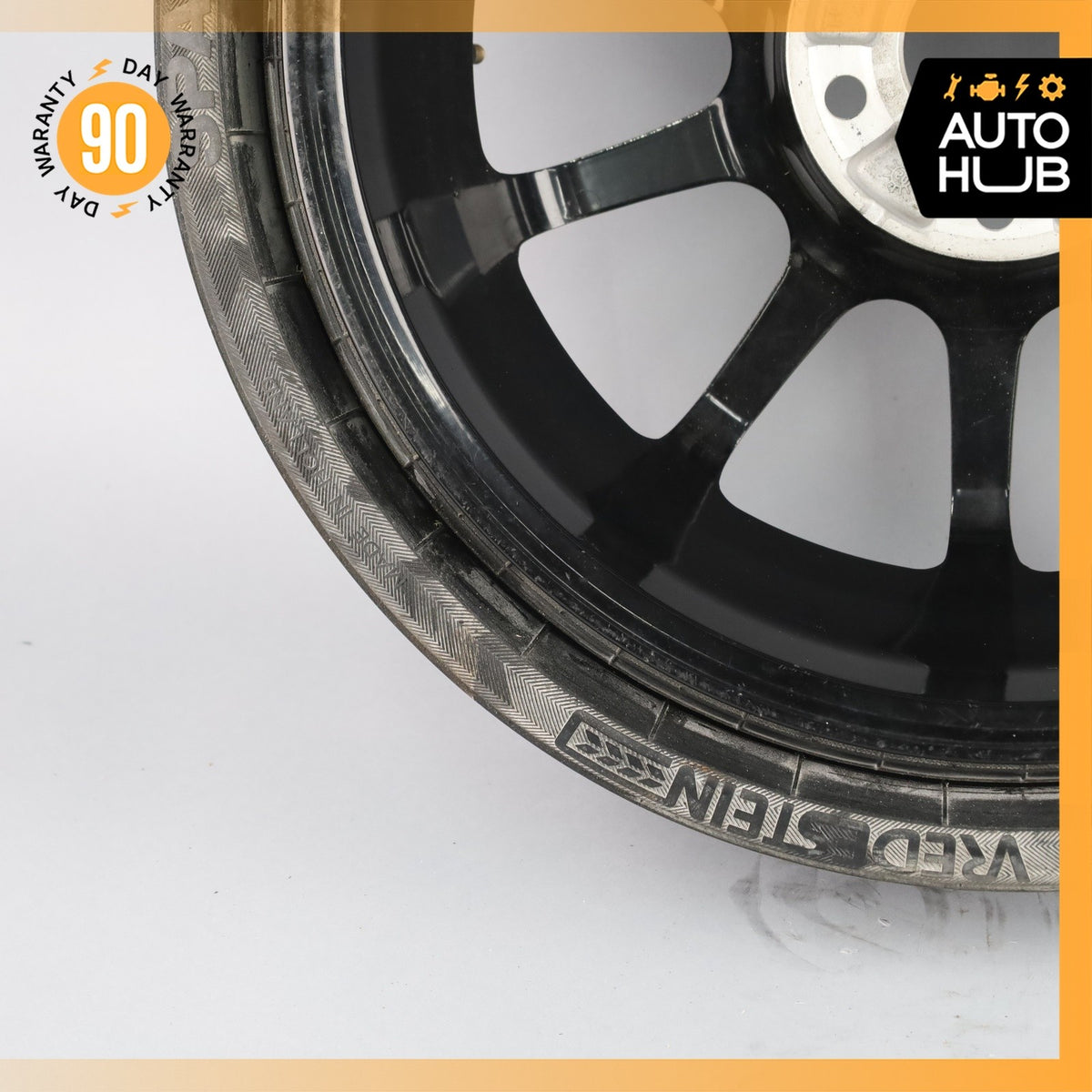 03-12 Mercedes R230 SL500 SL550 Emergency Spare Tire Wheel Donut Rim 17" 17 OEM - photo 13