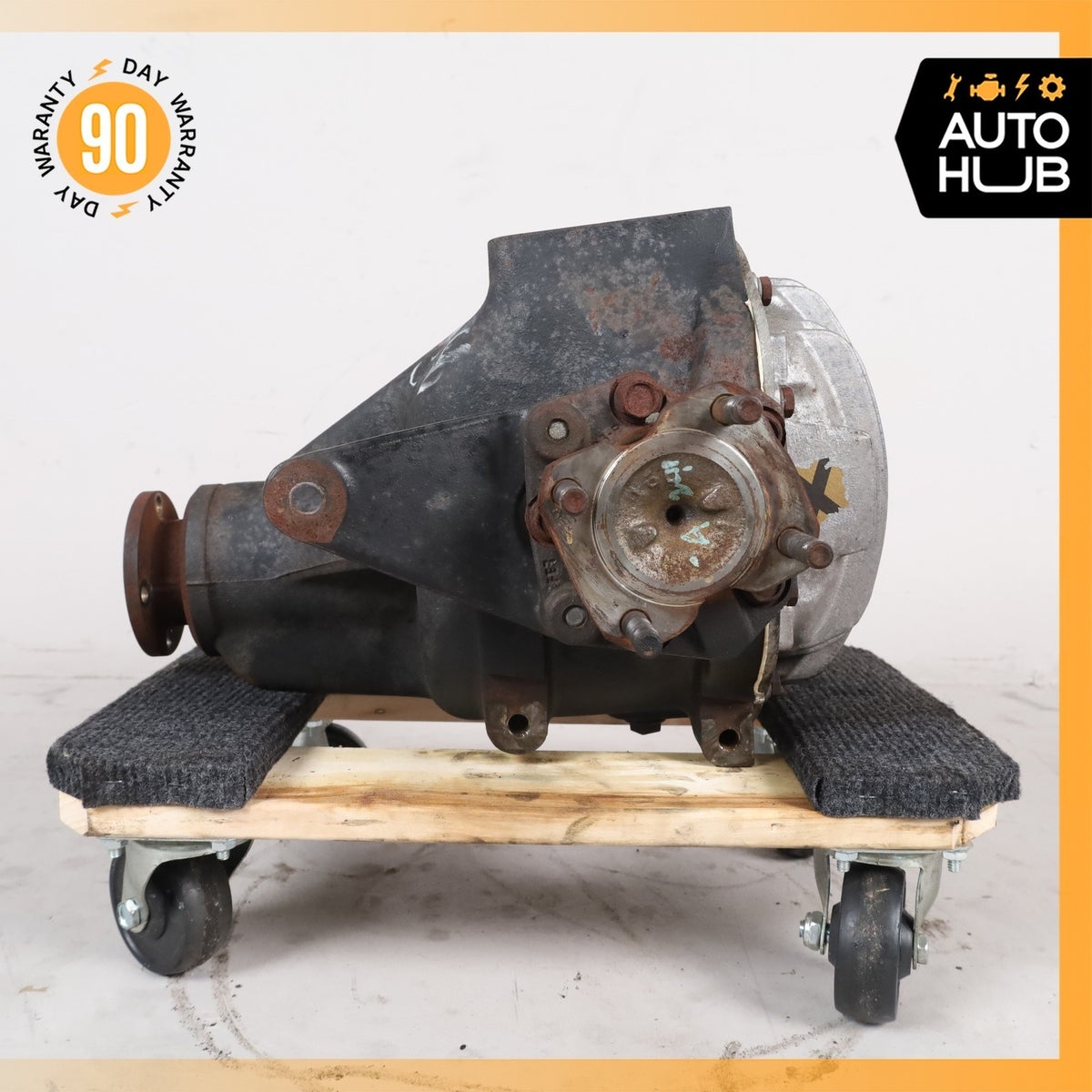 00-04 Aston Martin DB7 Vantage Auto Rear Differential Diff Axle Carrier 3.06 38k - photo 8