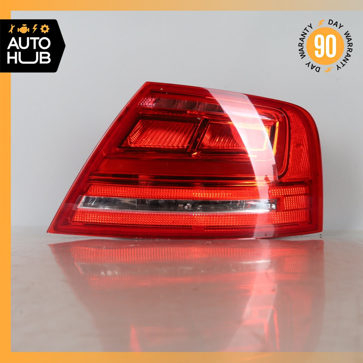 11-14 Audi D4 A8 Rear Right Passenger Outer Tail Light Lamp LED 4H0945096A OEM - photo 2