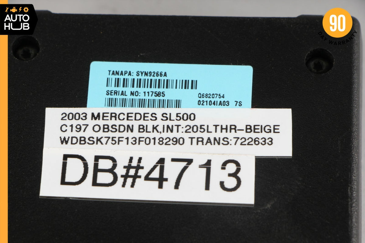 00-06 Mercedes R230 SL500 S55 AMG CL500 Voice Command Control Module OEM - photo 9