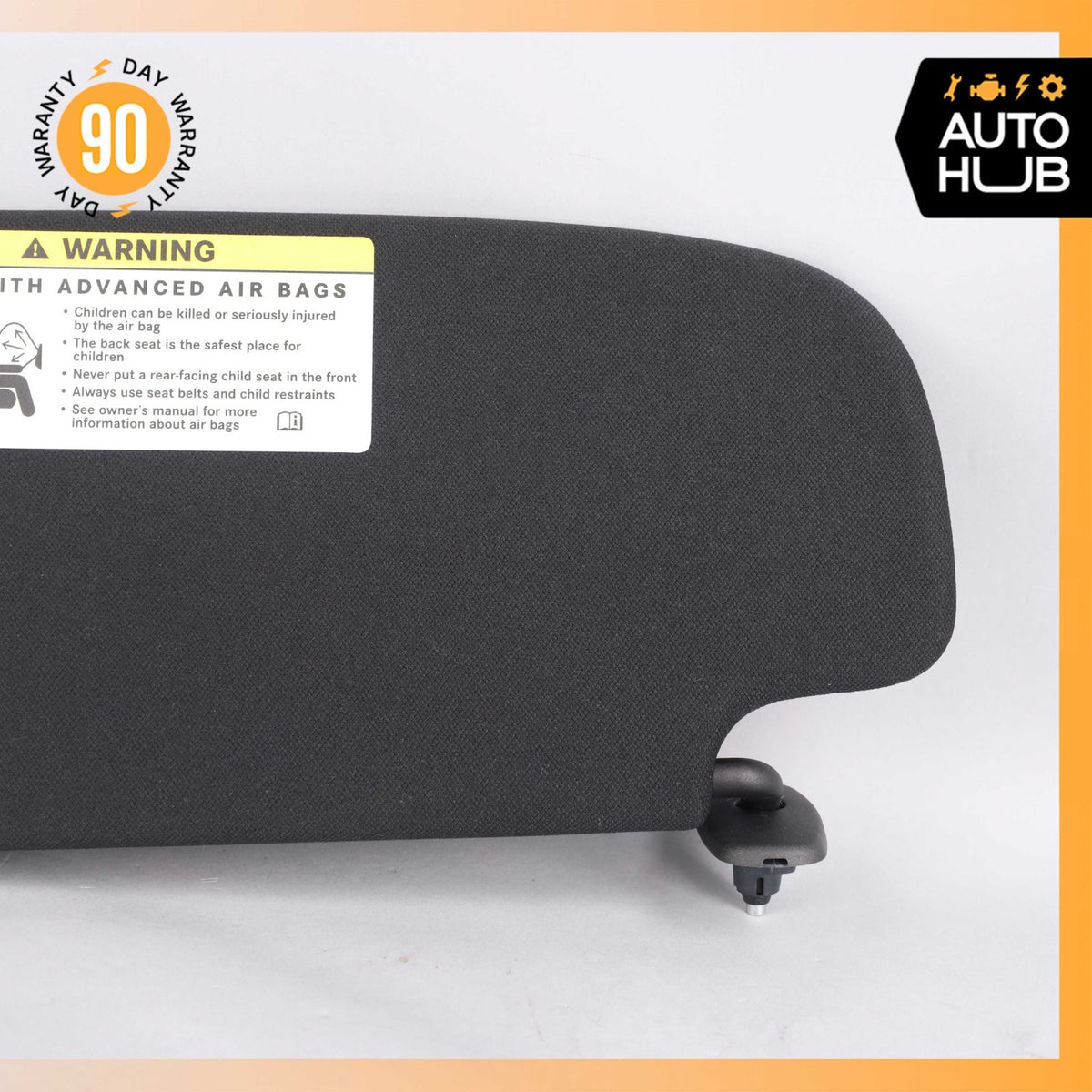 07-14 Mercedes W221 S550 CL550 S400 Right Side Sun Visor Shade Sunvisor OEM - photo 7