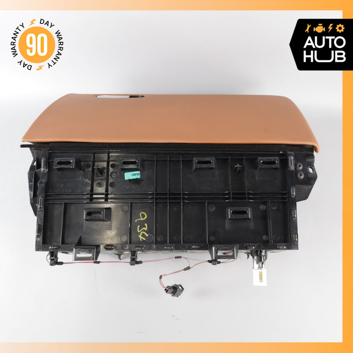 07-18 Bentley Continental GT GTC Dashboard Dash Glove Box Glovebox Brown OEM - photo 13