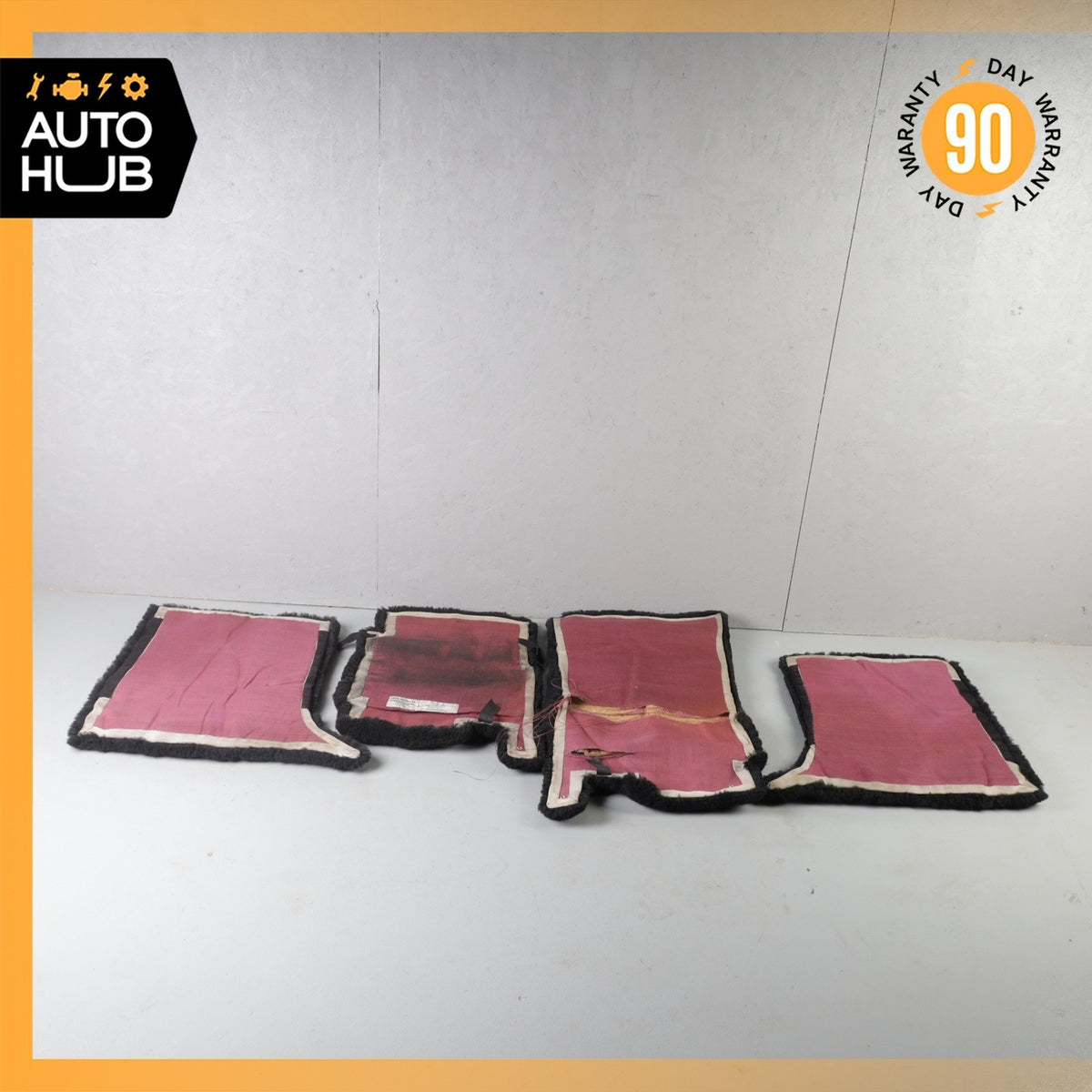 90-98 Bentley Eight / Rolls Royce Silver Spirit Floor Mat Carpet Cover Set OEM - photo 18