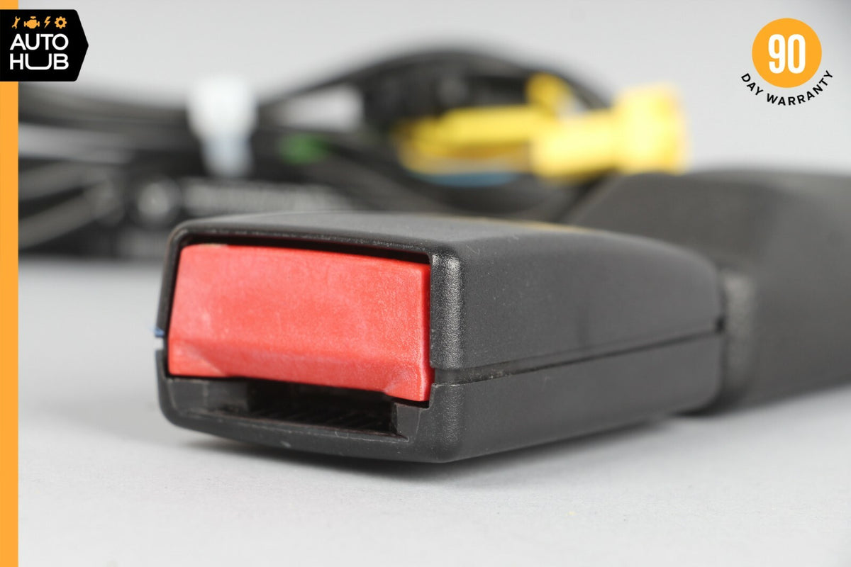 07-14 Mercedes W216 CL63 AMG S550 Front Left Driver Seat Belt Buckle Black OEM - photo 10