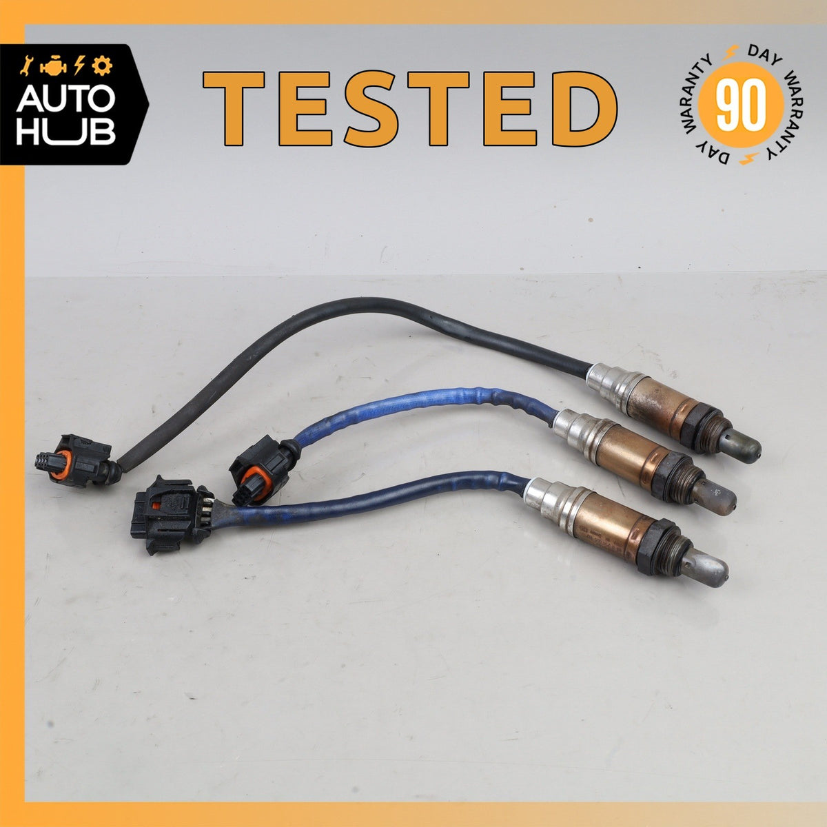 Porsche Boxster 986 Front & Rear Oxygen O2 Lambda Heat Sensor Set of 3 OEM - photo 1