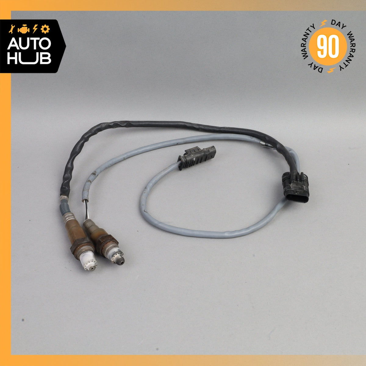 16-18 BMW F30 330e Front & Rear Oxygen Sensor Lambda Set OEM 54k - photo 2