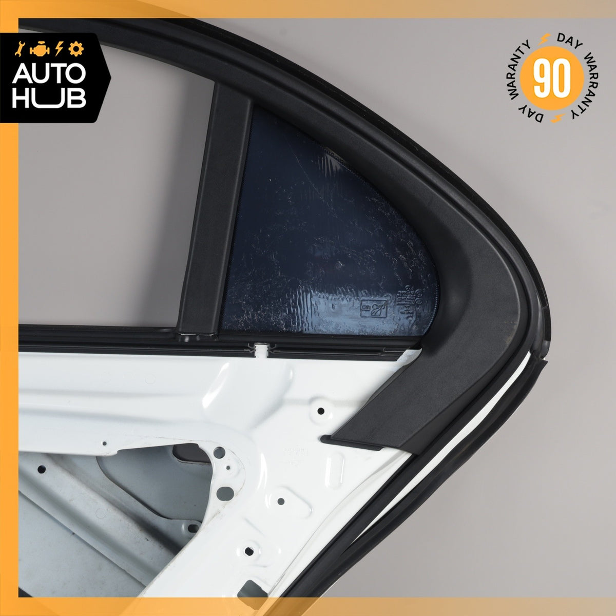 17-23 Mercedes W213 E300 E400 Rear Right Passenger Side Door Shell White OEM - photo 15