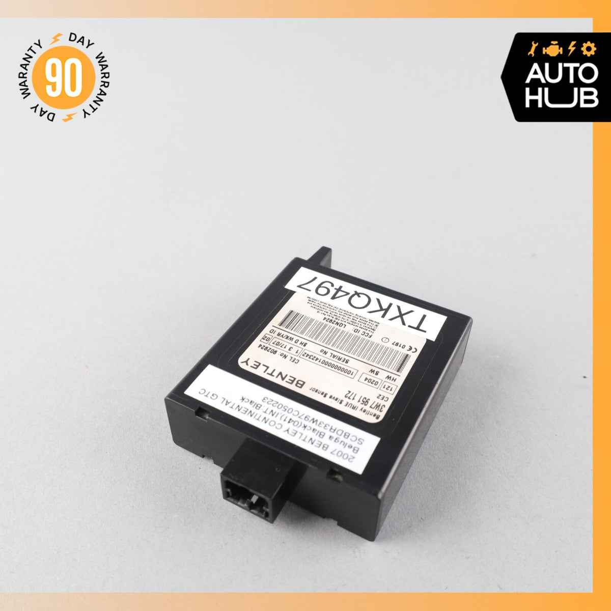 07-18 Bentley Continental GTC Anti Theft Alarm Movement Module OEM 62k - photo 5