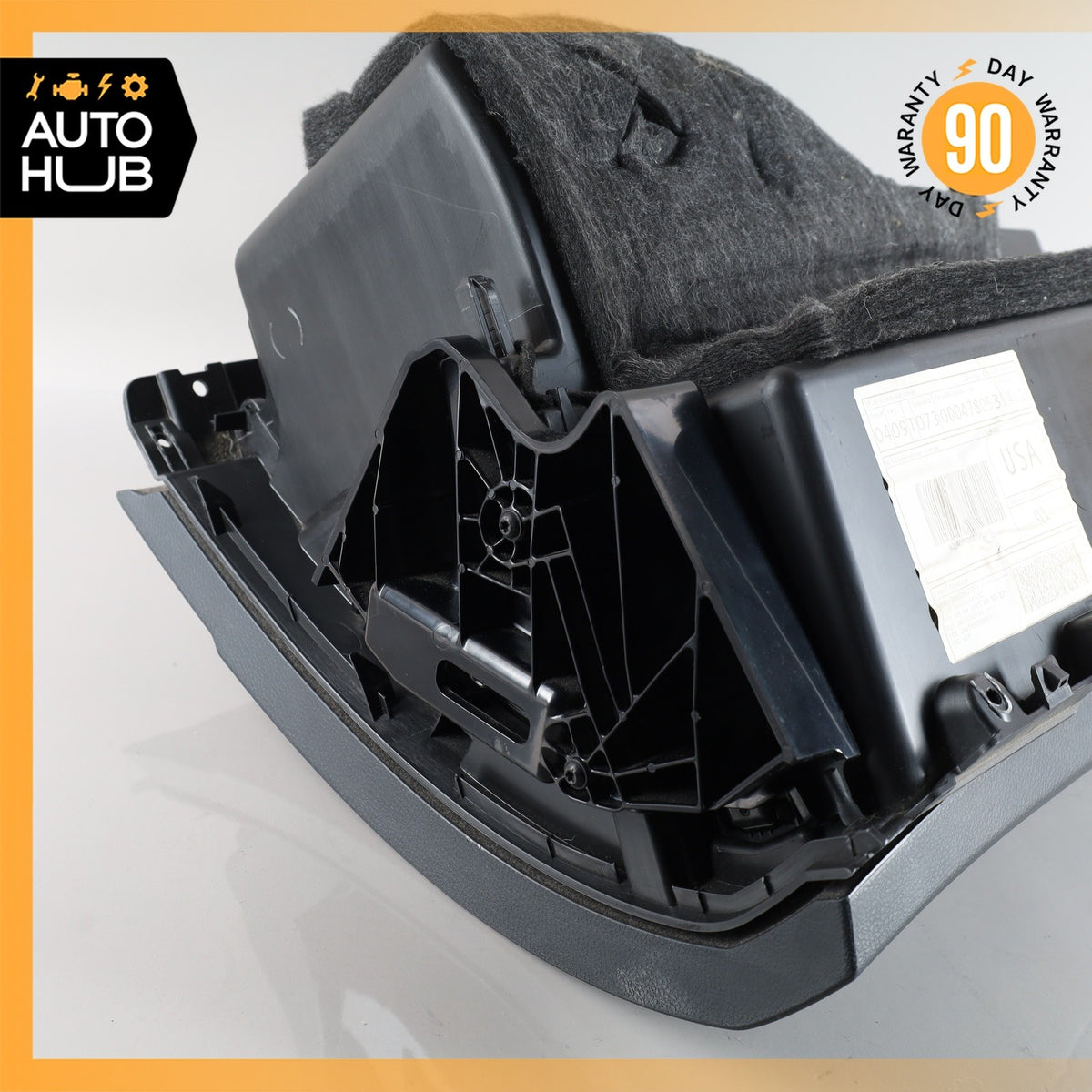 Mercedes W242 B250e Dashboard Glove Box Storage Compartment Black OEM - photo 9