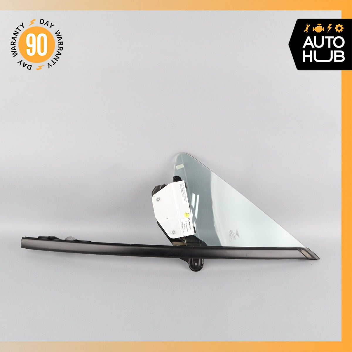 07-18 Bentley Continental GTC Front Left Side Door Vent Window Glass OEM - photo 3