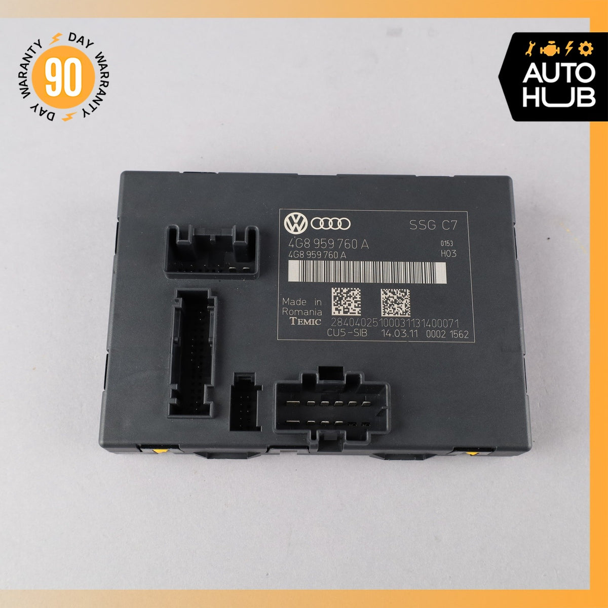 Audi 4G8 A7 S7 Front Left Driver Seat Control Module 4G8959760A OEM - photo 6