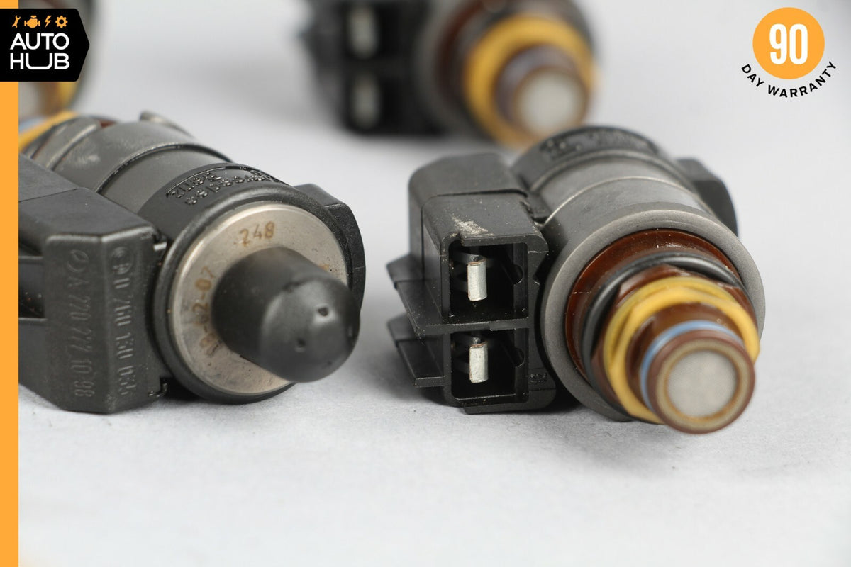 Mercedes S350 CL550 722.9 Transmission Solenoid Valve Blue & Black Caps Set of 8 - photo 11