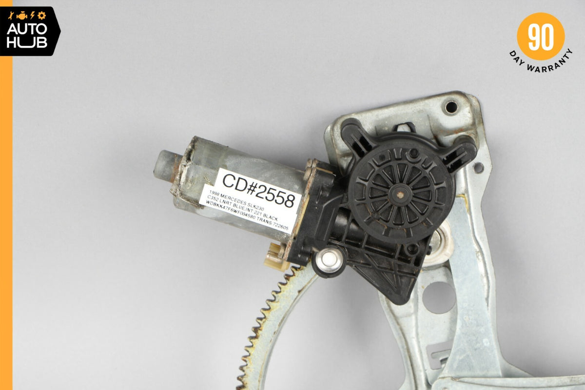 97-00 Mercedes R170 SLK230 Front Right Passenger Side Window Regulator Motor OEM - photo 2