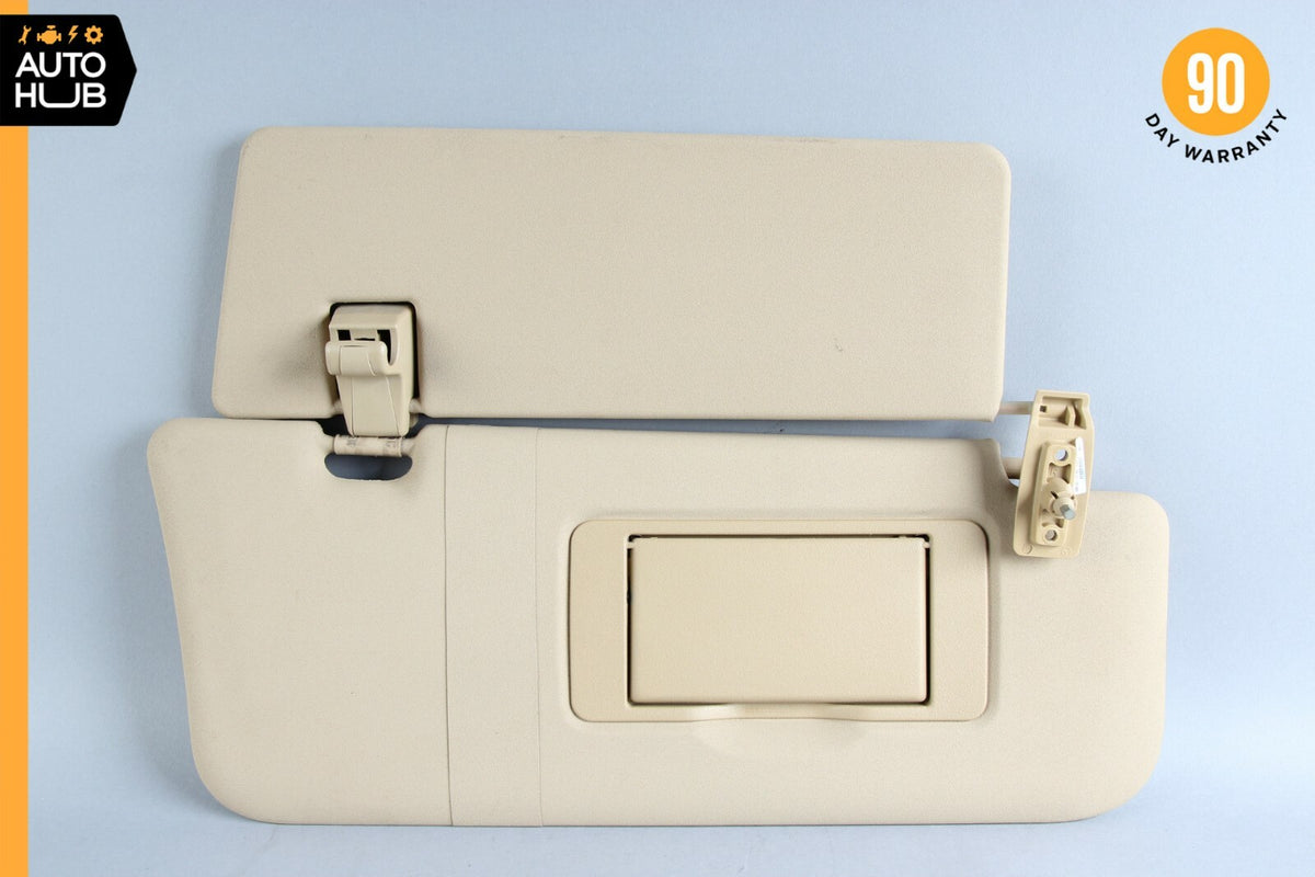 06-12 Mercedes X164 GL450 ML350 ML450 Sun Visor Sunvisor Right Side Beige OEM - photo 8