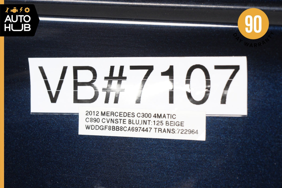08-14 Mercedes W204 C300 C350 C250 Left Driver Side Fender Assembly OEM - photo 12