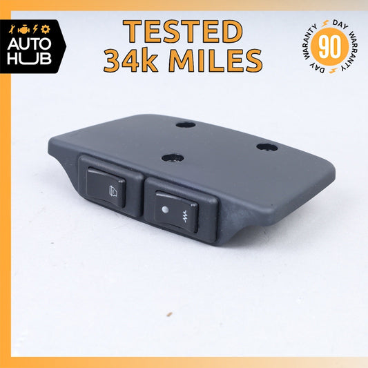 05-06 Aston Martin DB9 V8 Vantage Right Seat Lumbar Regulator Switch w/Cover OEM - photo 1