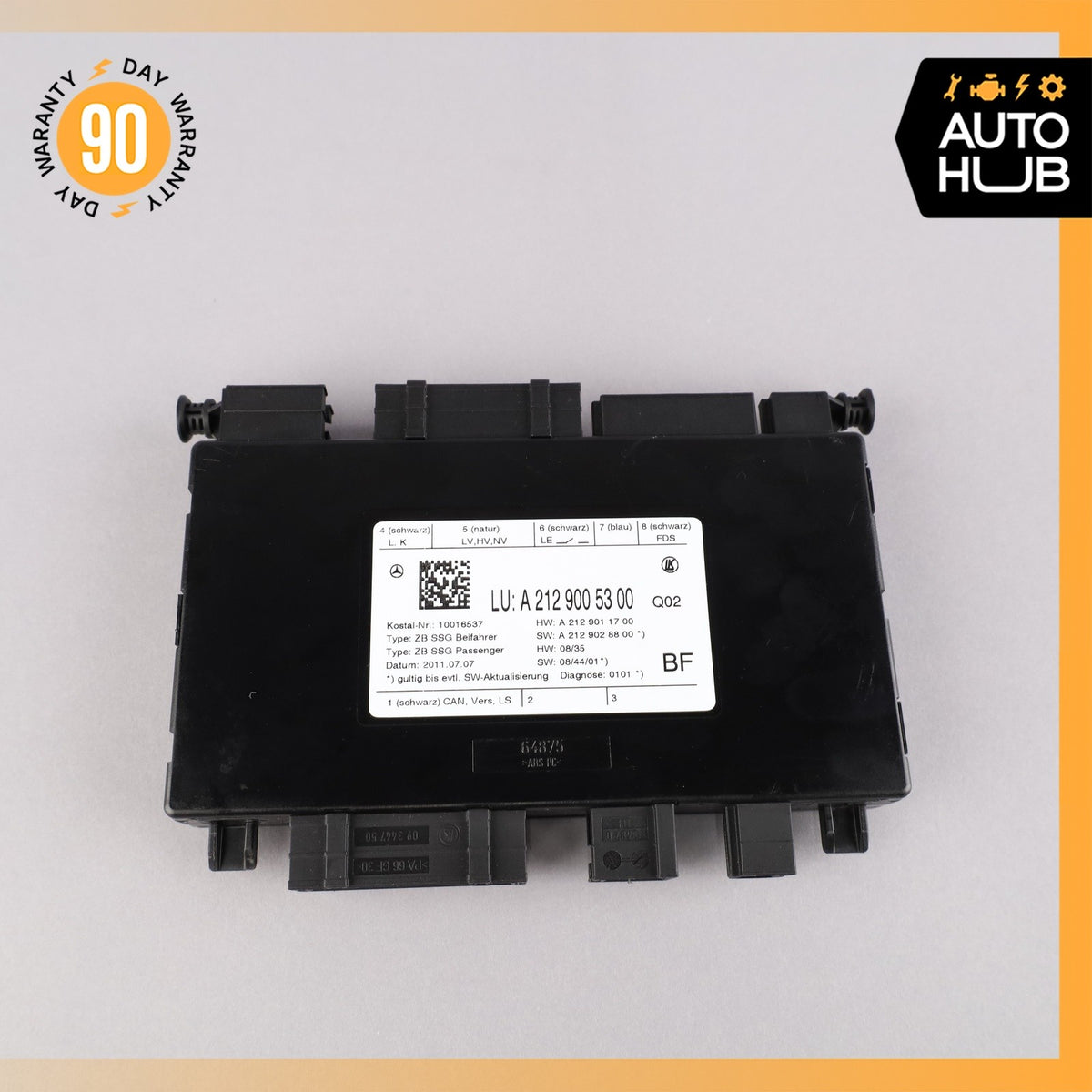 08-18 Mercedes W218 CLS550 E550 SLK250 Seat Control Module Front Left Side OEM - photo 6