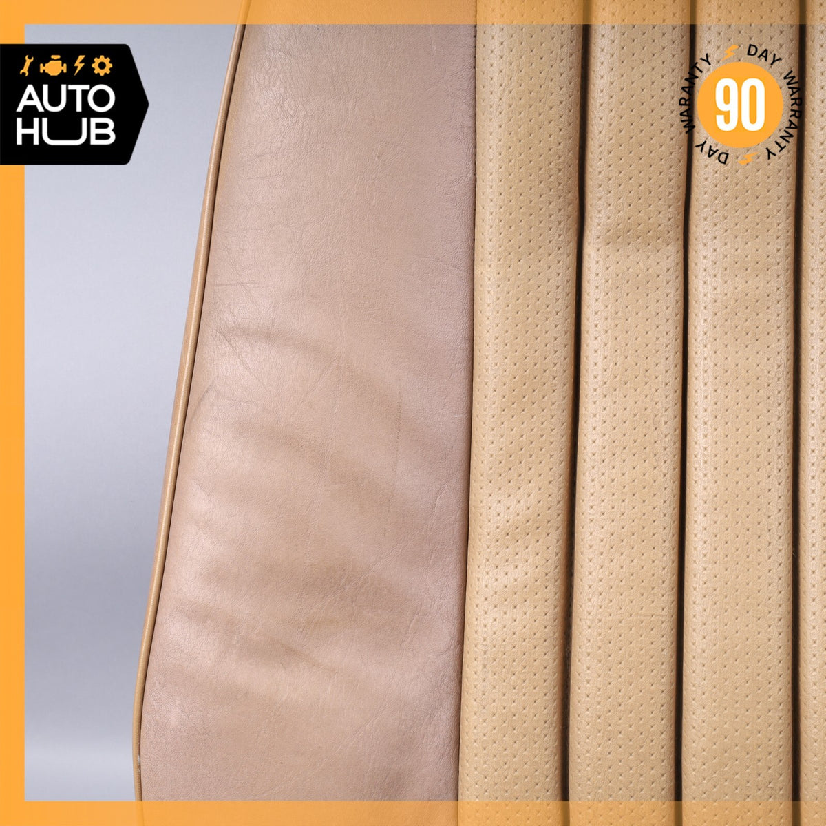 77-85 Mercedes W123 300TD 280E Front Right Side Top Upper Seat Cushion Java OEM - photo 6