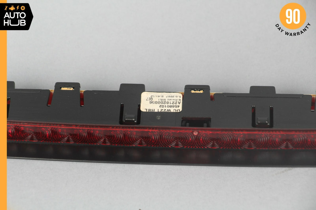 07-14 Mercedes W216 CL63 AMG S550 Rear 3RD Third Brake Stop Light Black OEM - photo 3