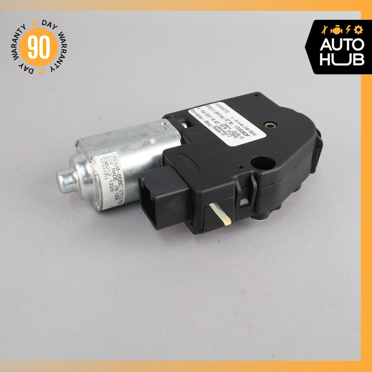06-13 Mercedes X164 GL350 R500 Panoramic Sunroof Sun Roof Motor 1648201442 OEM - photo 2