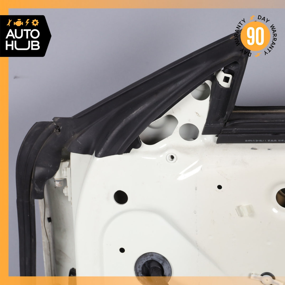 08-14 Maserati GranTurismo M145 Right Side Door Shell Frame Panel White OEM 61k - photo 15