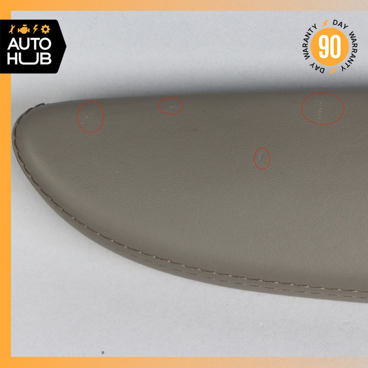 07-10 Mercedes W216 CL550 Front Right Side Door Window Switch Trim Designo OEM - photo 4