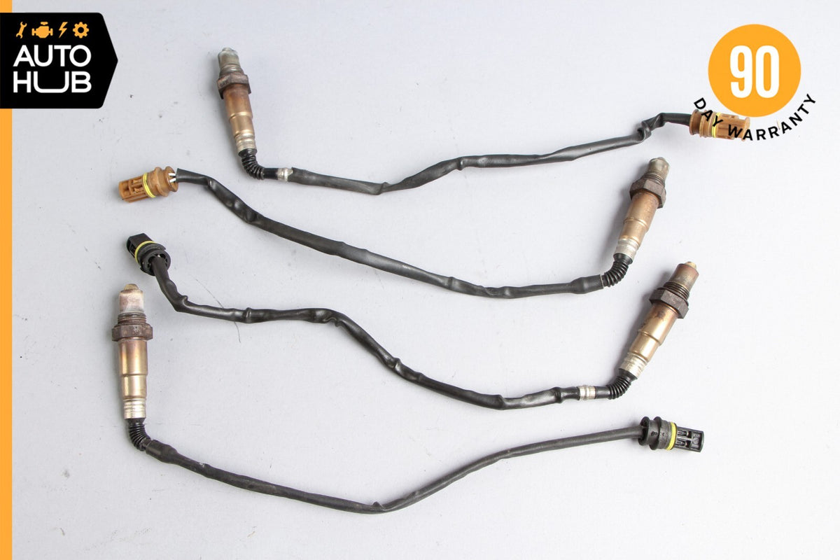 03-08 Mercedes R230 SL55 AMG SL500 Oxygen O2 Sensor Lambda Set of 4 OEM - photo 1