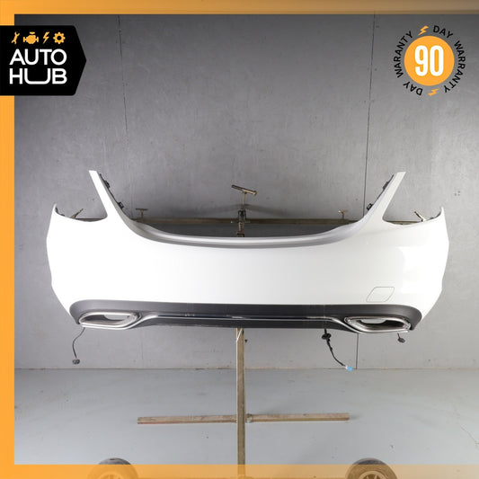 15-18 Mercedes W205 C300 C400 Sedan Base Rear Bumper Cover Assembly OEM - photo 1