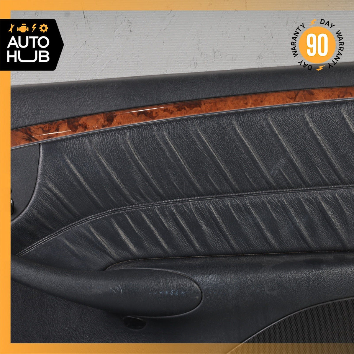 06-09 Mercedes W209 CLK350 CLK550 Door Panel Front Right Side Nappa OEM 88k - photo 3