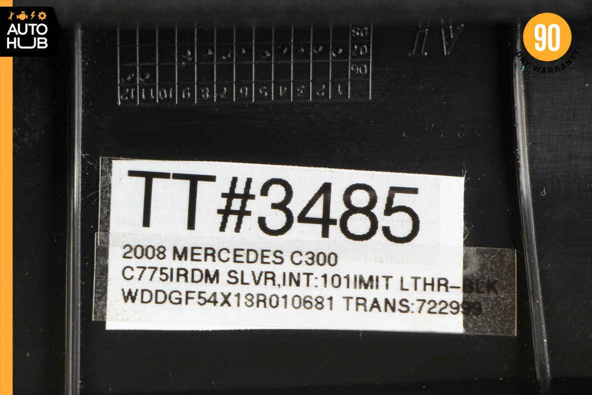 08-14 Mercedes W204 C300 C250 C350 Front Right Interior Trim Panel A Pillar OEM - photo 12