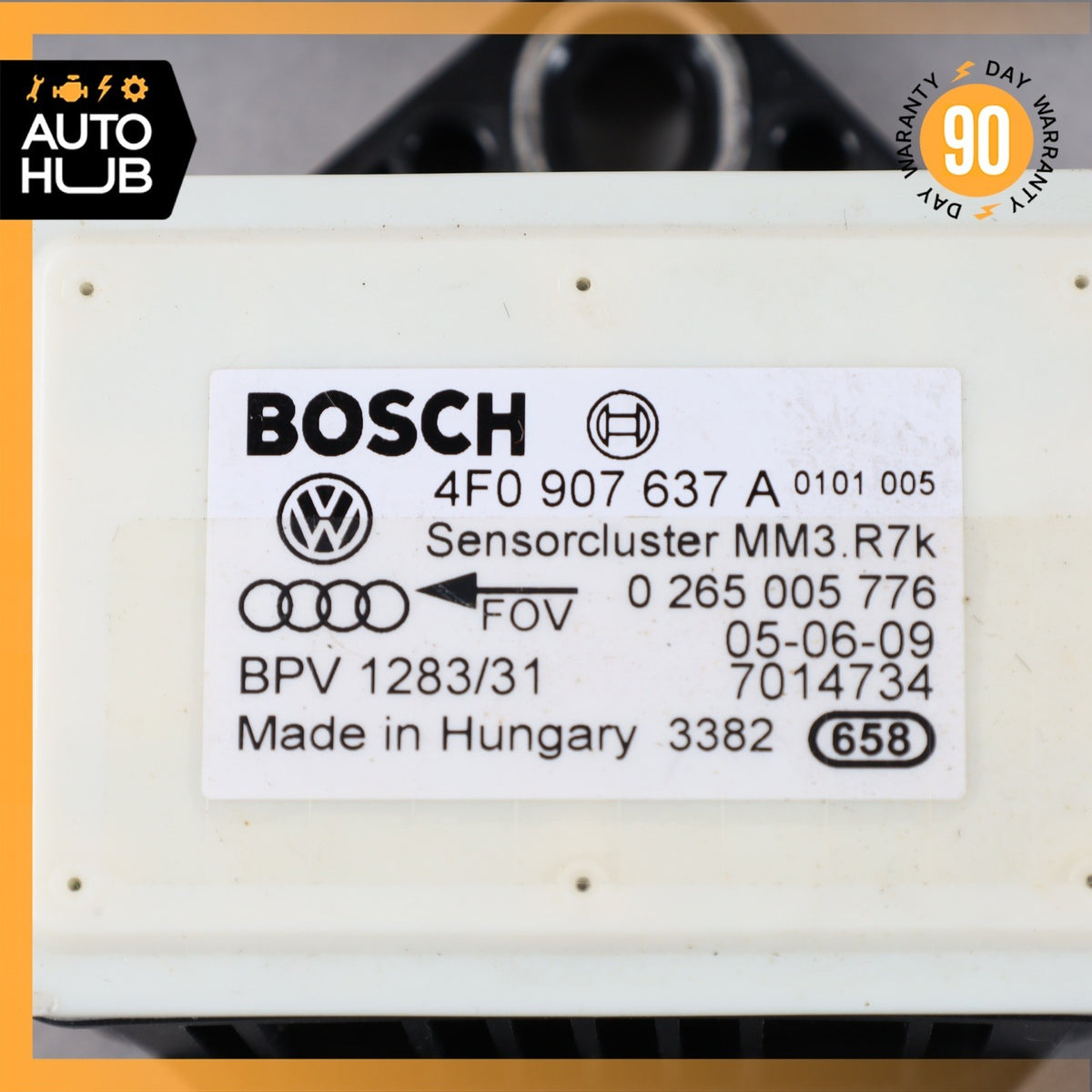 Bentley Continental GTC Speed YAW Acceelration Speed Sensor 4F0907637A OEM - photo 6