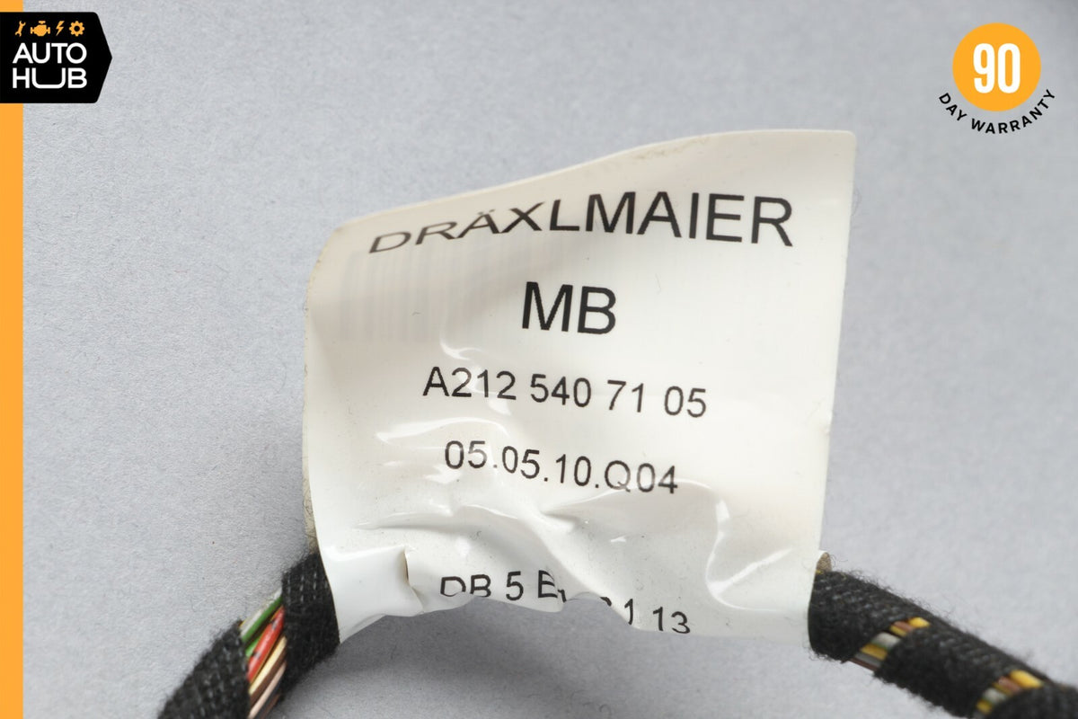 12-13 Mercedes W212 E400 E550 Front Right Passenger Side Door Wire Harness OEM - photo 8