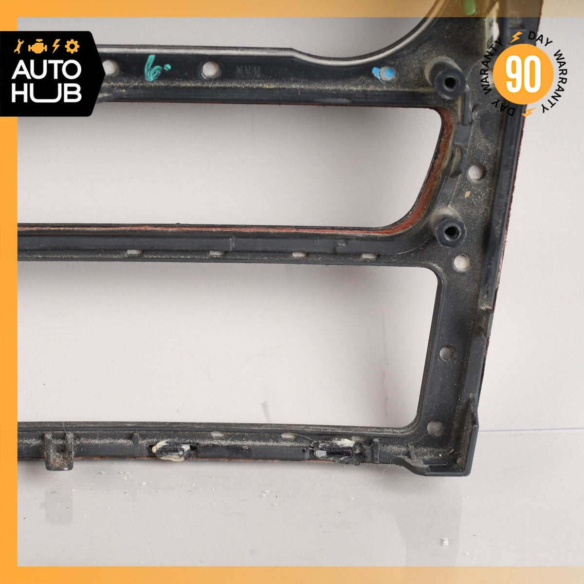 06-12 Mercedes W164 ML550 GL550 ML500 Center Console Control Trim Bezel Wood OEM - photo 9