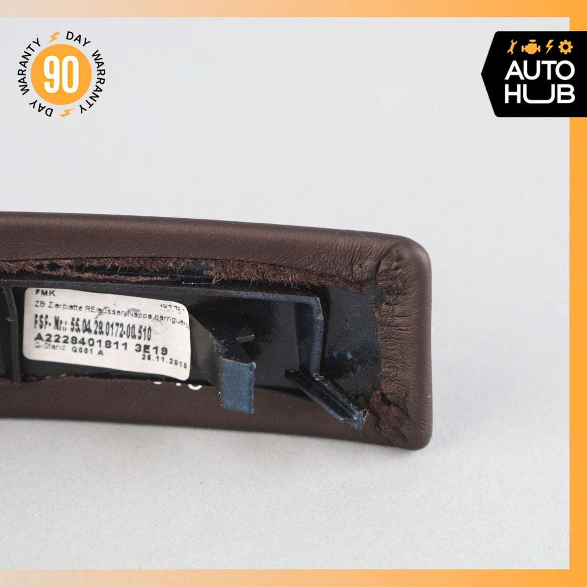 Mercedes W222 Maybach S600 Rear Right Center Console Molding Trim Designo OEM - photo 7