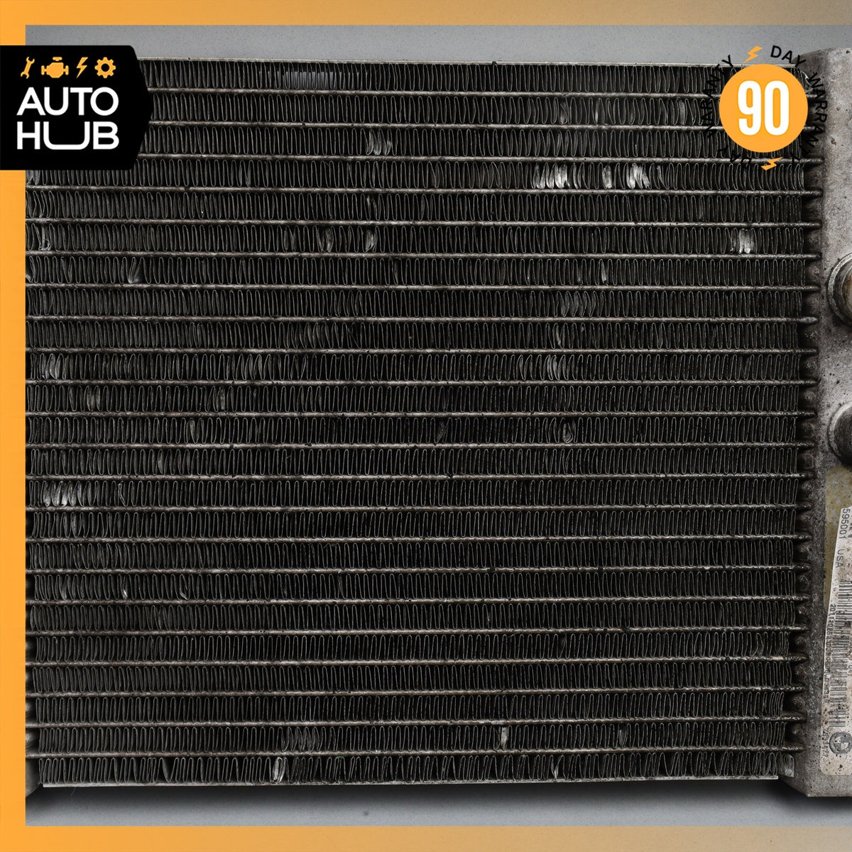 07-14 BMW E70 X5 X6 Left Driver Side Auxiliary Water Radiator OEM - photo 4