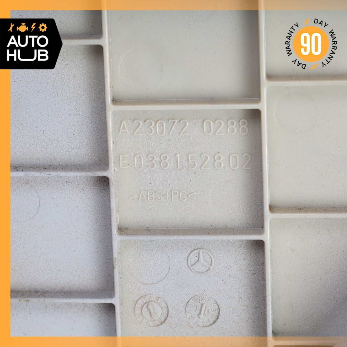 03-12 Mercedes R230 SL500 SL550 Right Passenger Side Door Panel Cover Gray OEM - photo 11